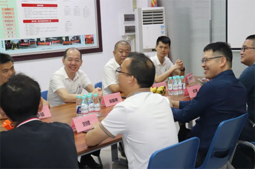 博皇家居集團品牌合作總監毛明宇蒞臨富軒全屋門窗